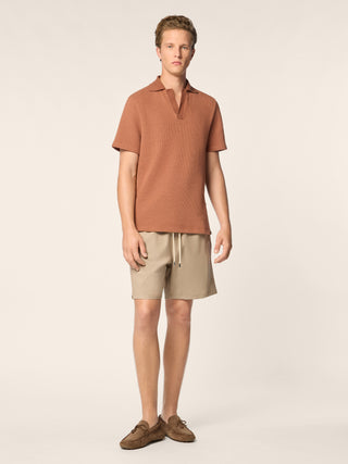 Wool and Ripstop Swim Shorts