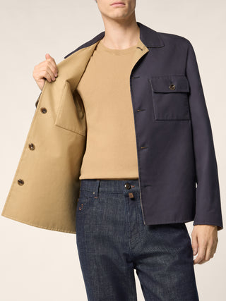 Reversible Cotton Overshirt