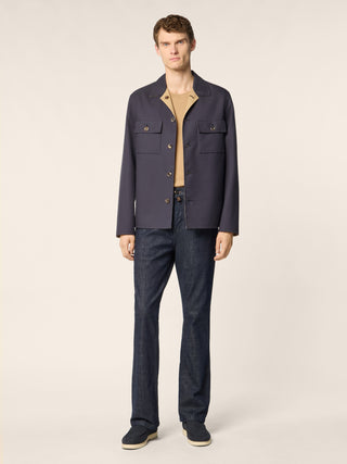 Reversible Cotton Overshirt