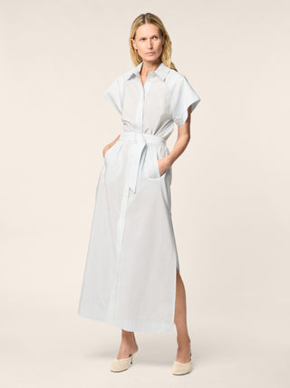 cupro shirt dress Davina Cupro Shirt Dress