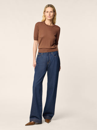 Top in Brushed Cashmere