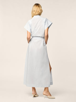 Cupro-Cotton Poplin Dress