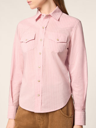 Camicia Western in popeline