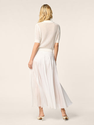Cotton-Silk Muslin Skirt