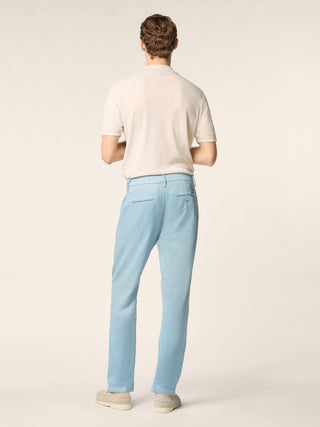 Gray – Pantaloni in gabardina stretch cotone-lino