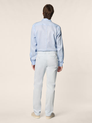 Bobby - Slim Chino Pants in Honeycomb Stretch Cotton