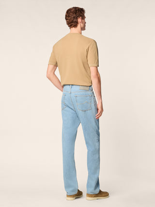 Sean – Jeans in denim rigato