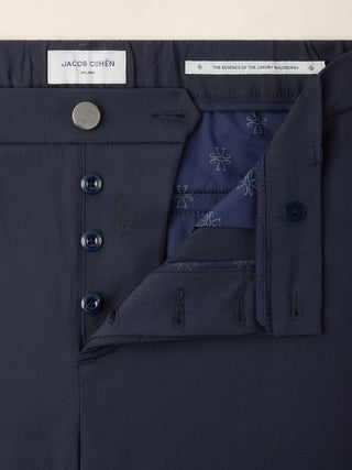 Gray – Pants in Wool and Nylon Stretch Twill