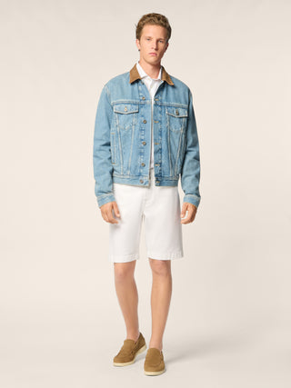 Nicolas – Bermudashorts in Stretch Bull