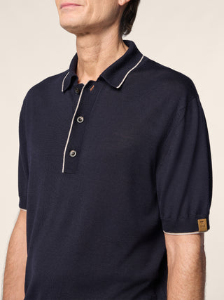 Wool and Silk Polo