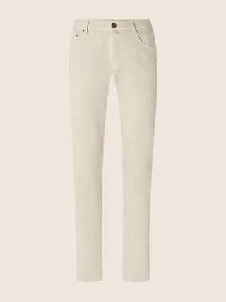 Nick Slim Super-Slim 5 Pocket Pants in Beige Power Stretch Bull