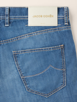 Nicolas - Bermuda en denim power stretch