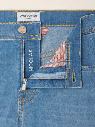 Nicolas – Bermudashorts aus Power Stretch Denim