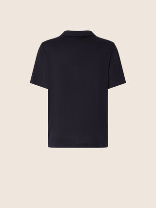 Wool-Cashmere Jersey Polo