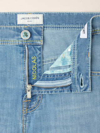 Nicolas – Bermudas in Power Stretch Denim