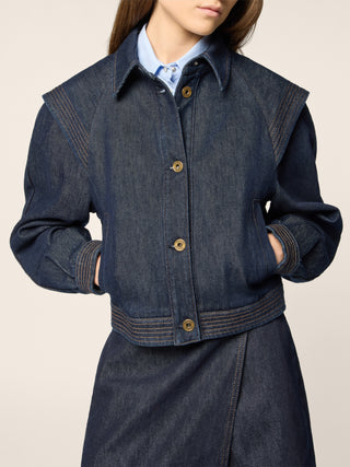 Cotton-Lyocell Denim Jacket