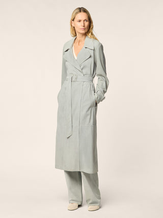 Trench en daim léger