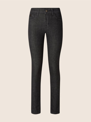 Kimberly Skinny 5 Pocket Jeans in Black Power Stretch Denim