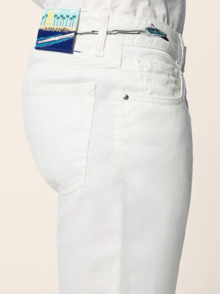 Bard –  Pants in Stretch Linen Cotton Gabardine