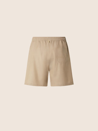 Wool and Ripstop Swim Shorts