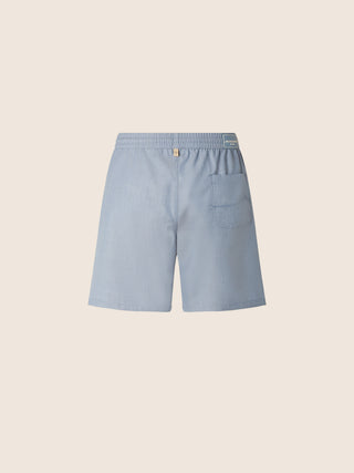 Wool and Ripstop Swim Shorts