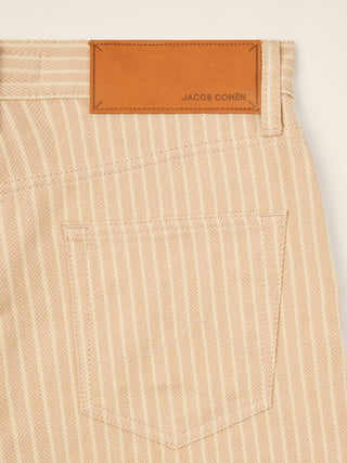 PANT BERMUDA WIDE LEG LOOSE WAIST AMBER