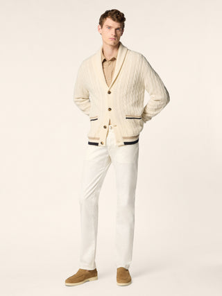 Bard Regular-Slim 5 Pocket Pants in Butter Stretch Cotton Gabardine 3