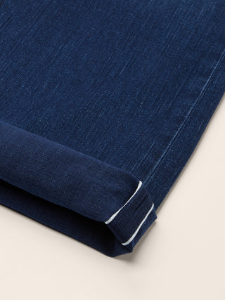 Jeans 5 tasche Bard LTD regular-slim in denim cimosato blu medio lavaggio vintage 5