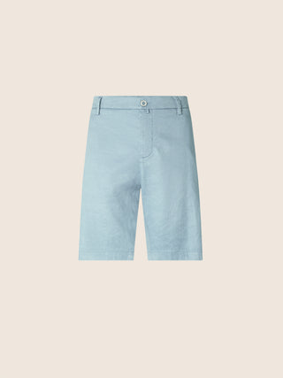 Blend 20713326 - Pantaloncini Corti da Uomo, in Denim, 5 Tasche, con Elastico Twister Fit Slim/Regular Fit, Denim Middle Blue (200291), M Blend 20713326 - Pantaloncini Corti da Uomo, in Denim, 5 Tasche, con Elastico Twister Fit Slim/Regular Fit, Denim Middle Blue (200291), M