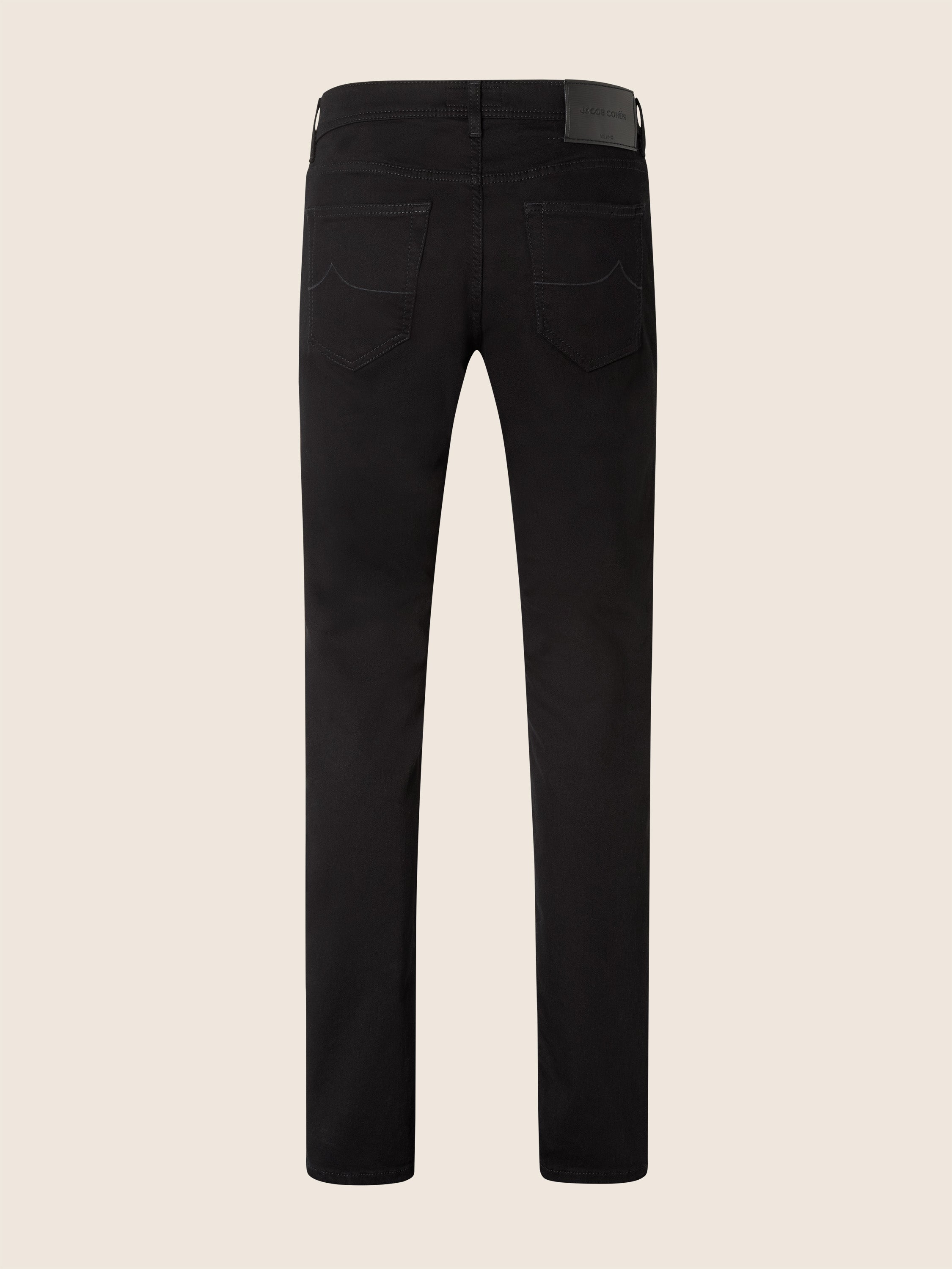 Bard Regular-Slim 5 Pocket Jeans in Stay Black Super Stretch Denim