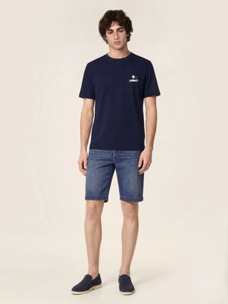 T-SHIRT COLLO COSTINA