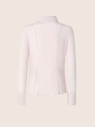 Shirt in Pink Stretch Crêpe de Chine 2