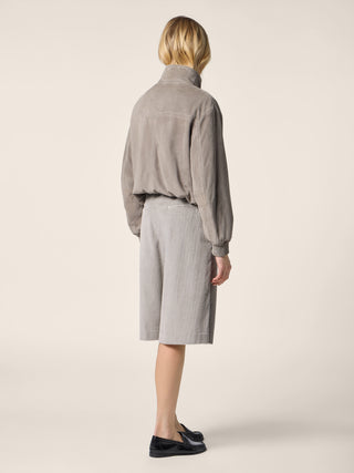 PANT WIDE LEG BERMUDA HIGH WAIST IVY