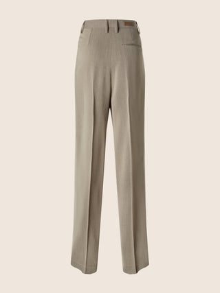 Robin Tailored 5 Pocket Pants in Sand Beige Loro Piana Wool Cloth 5