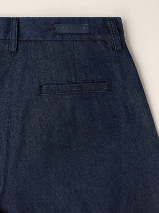 PANT WIDE LEG DOUBLE PLEAT REGULAR WAIST SHERYL