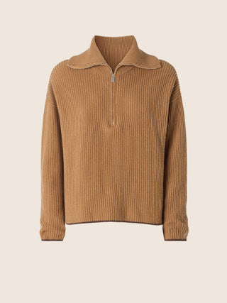 APERTURA ZIP MAGLIA INGLESE CASHMERE 1