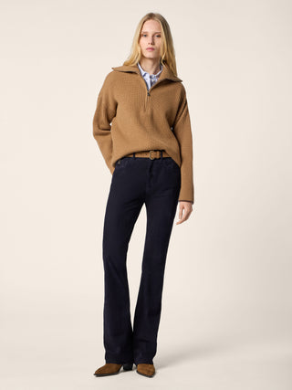 APERTURA ZIP MAGLIA INGLESE CASHMERE 2
