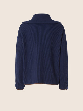 APERTURA ZIP MAGLIA INGLESE CASHMERE 3