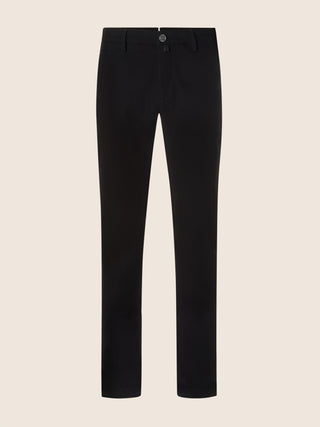 Jeans chino Bobby slim in denim super stretch stay black lavaggio rinse