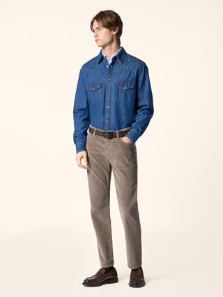 PANT 5 PKT REGULAR STRAIGHT FIT EDO