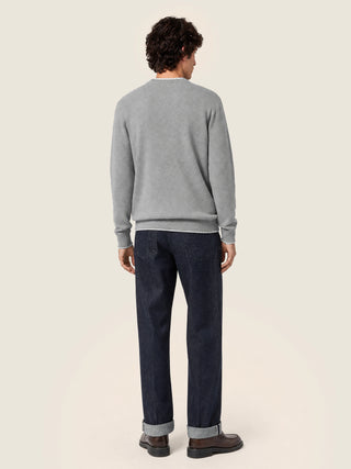 Edo LTD Regular-Straight 5 Pocket Jeans in Dark Blue Japanese Selvedge Denim with Rinse Wash 8