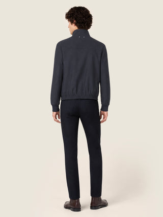 Pantalón 5 bolsillos Bard Fast regular-entallado de cady técnico stretch azul marino 5