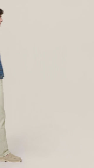 Edo – Pants in Light Cotton Bull