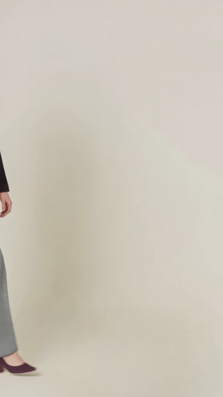 Vicky – Micro Check Flannel Pants