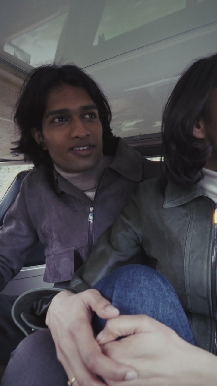 Fashion campaign video featuring models in autumn-toned outfits across a series of outdoor and lifestyle scenes.