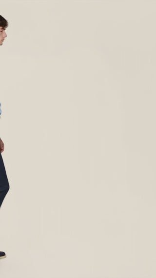 John – Pantaloni in gabardina stretch lana-seta