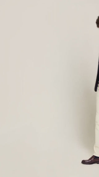 Bard Fast — Pantaloni in velluto comfort cotone-cachemire