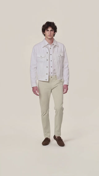 Bobby - Pants in Stretch Gabardine