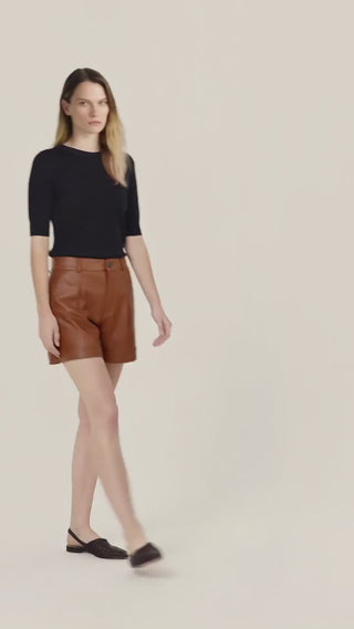 Jenny – Shorts aus Nappa