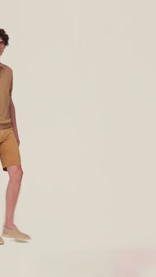 Lou – Bermudas in stretch gabardine